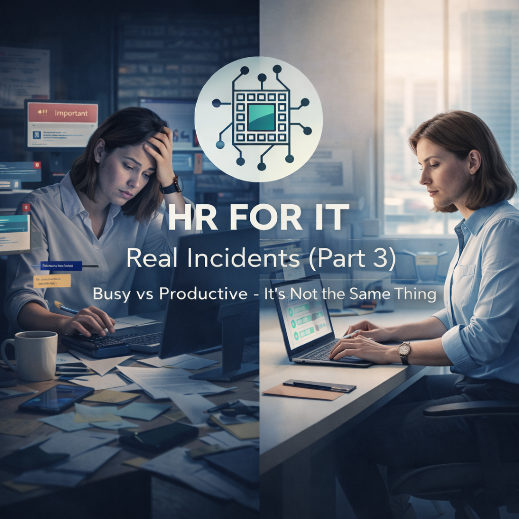 Real Incidents (Part 3): Busy Doesn't Always Mean Productive
